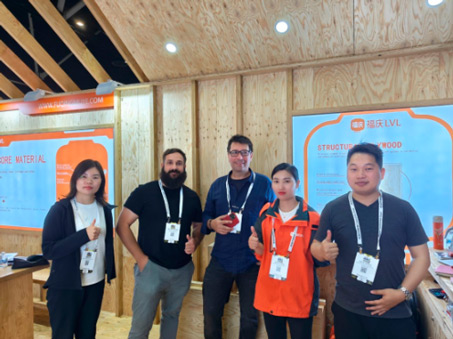 Fuqing LVL Appeared in Sydney Build Expo to Show the Innovation of Wood Building Materials!
