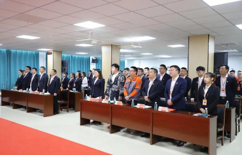 Fuxing Wood Industry Successfully Holds October Summary and Commendation Conference