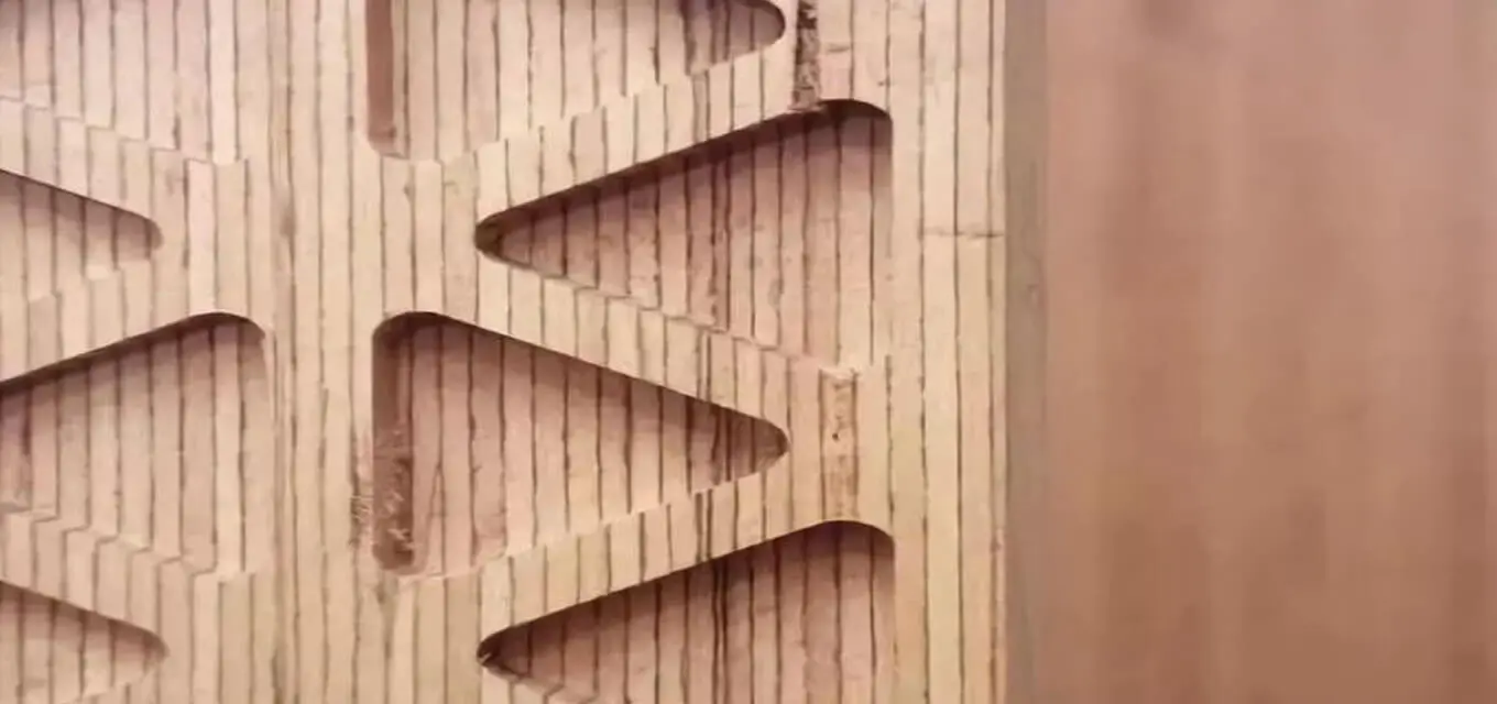 장식 패널에 있는 LVL의 신청