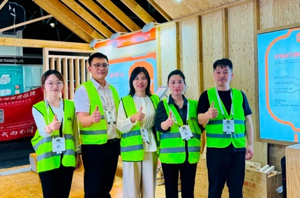 【푸칭 LVL】 시드니 빌드 엑스포 사이트 첫모습! 독특한 부스 디자인은 놀랍습니다.