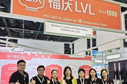 새해 첫 쇼! DUBAI WOODSHOW의 첫날, Fuqing LVL은 놀라운 데뷔를했습니다.