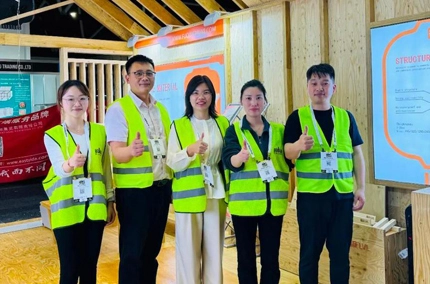 【푸칭 LVL】 시드니 빌드 엑스포, 사이트에서 가장 먼저 볼 수 있습니다! 절묘한 부스 디자인은 놀라운 아름다움을 보여줍니다