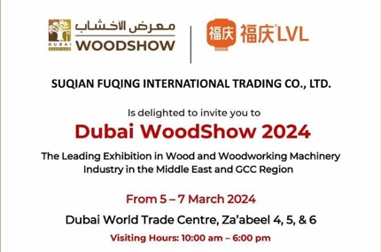 새해에 다시 시작합시다! Fuqing LVL 3 월 두바이 전시회, 함께 출발