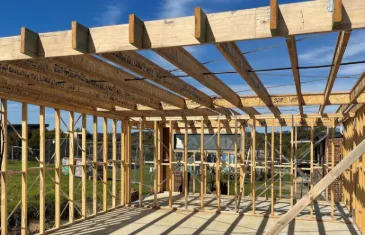 LVL 빔을 외부에서 사용할 수 있습니까?